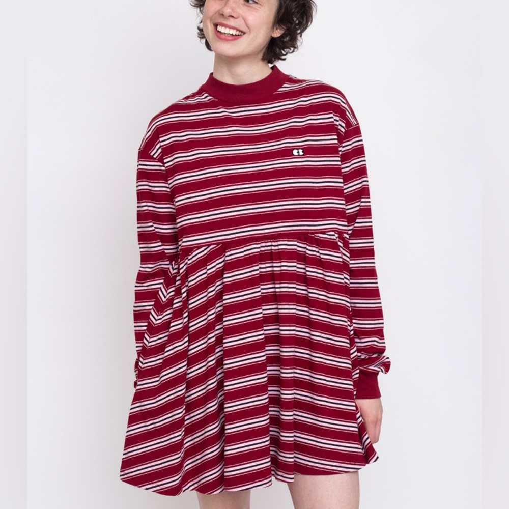 NWT Lazy Oaf long sleeve sally dress